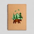 Brown bear notisbok